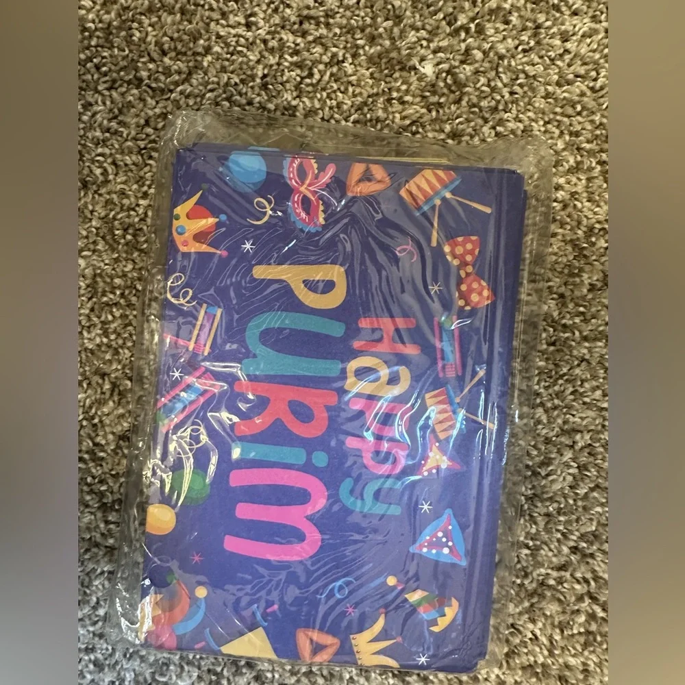 100 PCK Happy Purim Greeting Cards